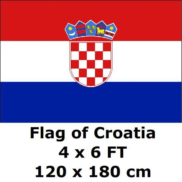 Хорватский флаг 120x180 см хорватские флаги и баннеры национальный баннер со