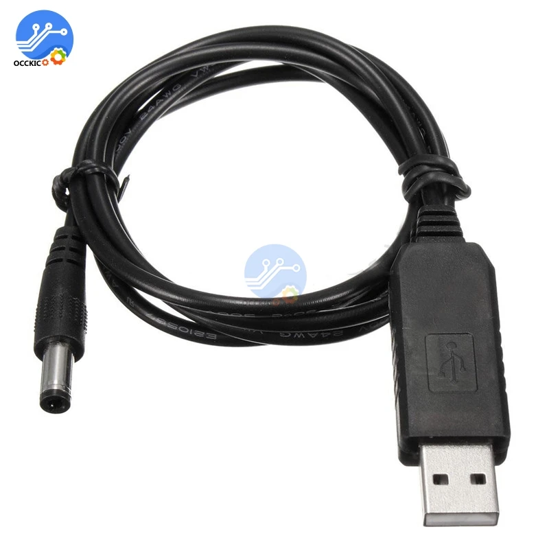 USB-кабель с повышением мощности 5 в постоянного тока 9 В Кабель-адаптер