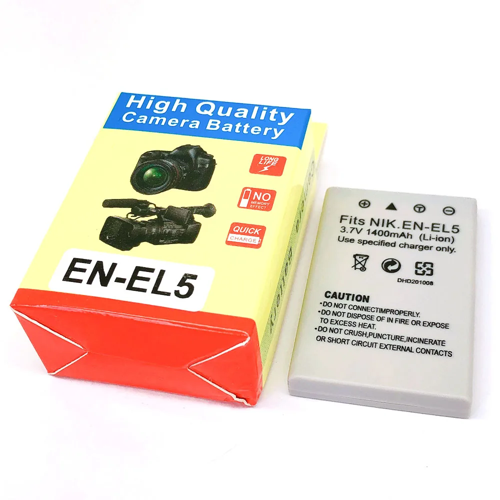 EN EL5 ENEL5 RU Батарея пакет для Nikon Coolpix P3 P4 P80 P90 P100 P500 P510 P520 P530 P5000 P5100 5200 7900 P6000 3700