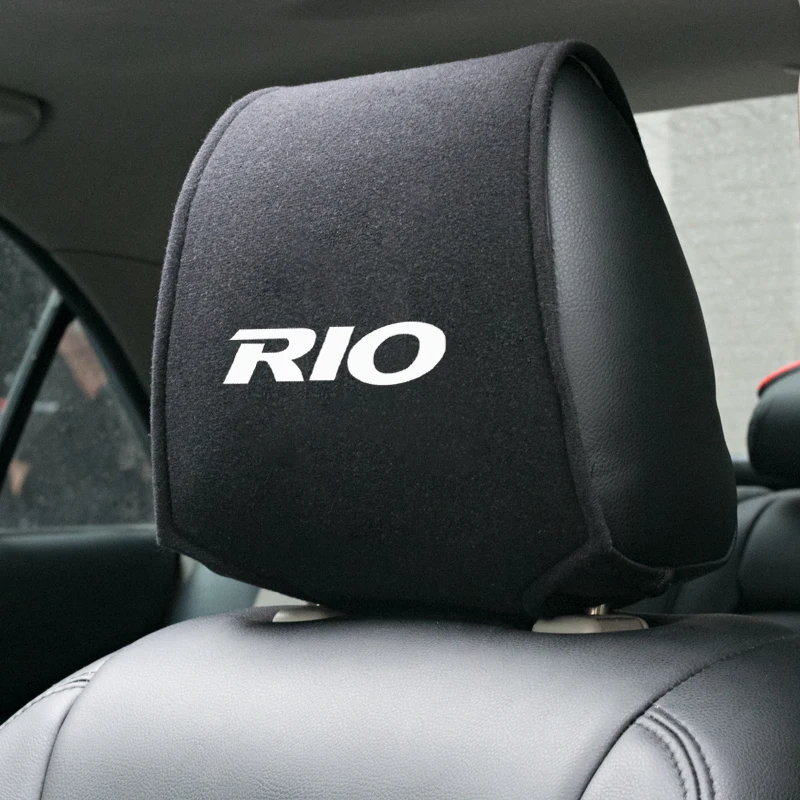 1 шт. Горячая крышка подголовника автомобиля подходит для KIA RIO 2017 2018 аксессуары