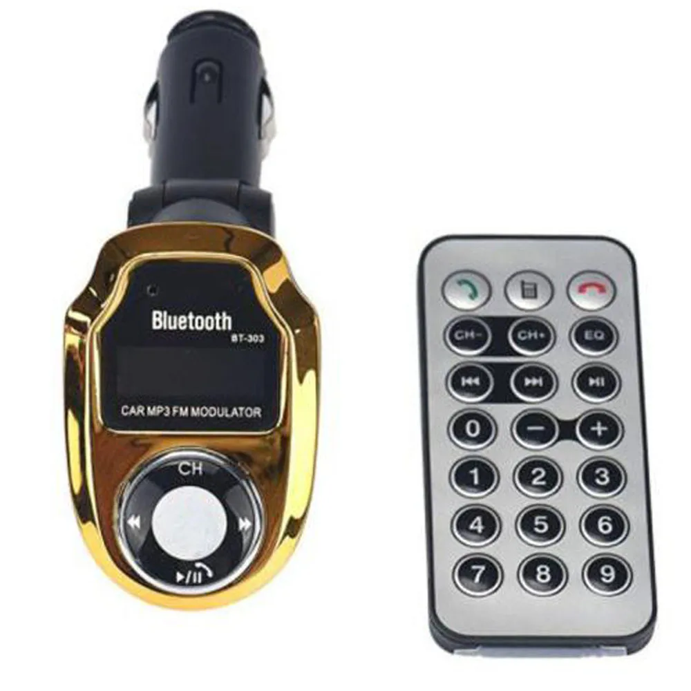 Willtoo Лидер продаж Новый BT 303 автомобильный комплект MP3 Bluetooth плеер FM передатчик