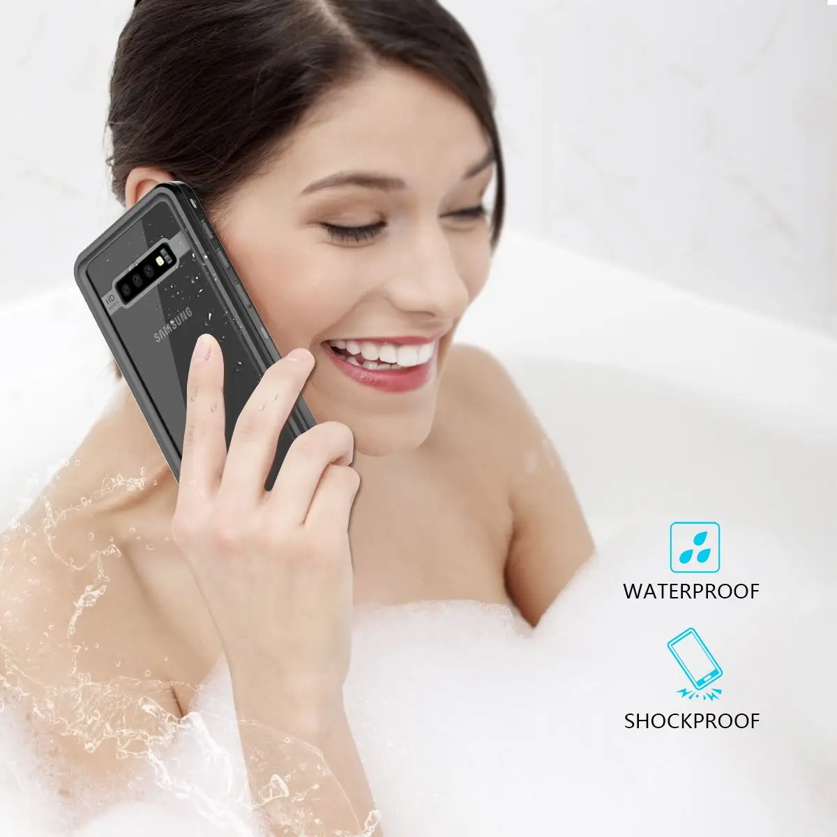 IP68 Водонепроницаемый чехол для samsung Galaxy S10 открытый летний плавательный