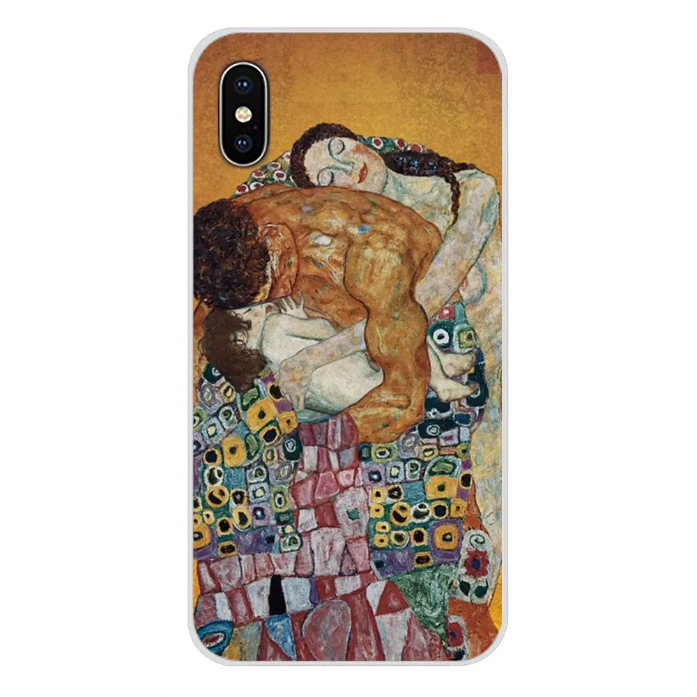 Аксессуары Чехлы для Huawei P8 9 Lite Nova 2i 3i GR3 Y6 Pro Y7 Y8 Y9 Prime 2017 2018 2019 Kiss by Gustav Klimt gold