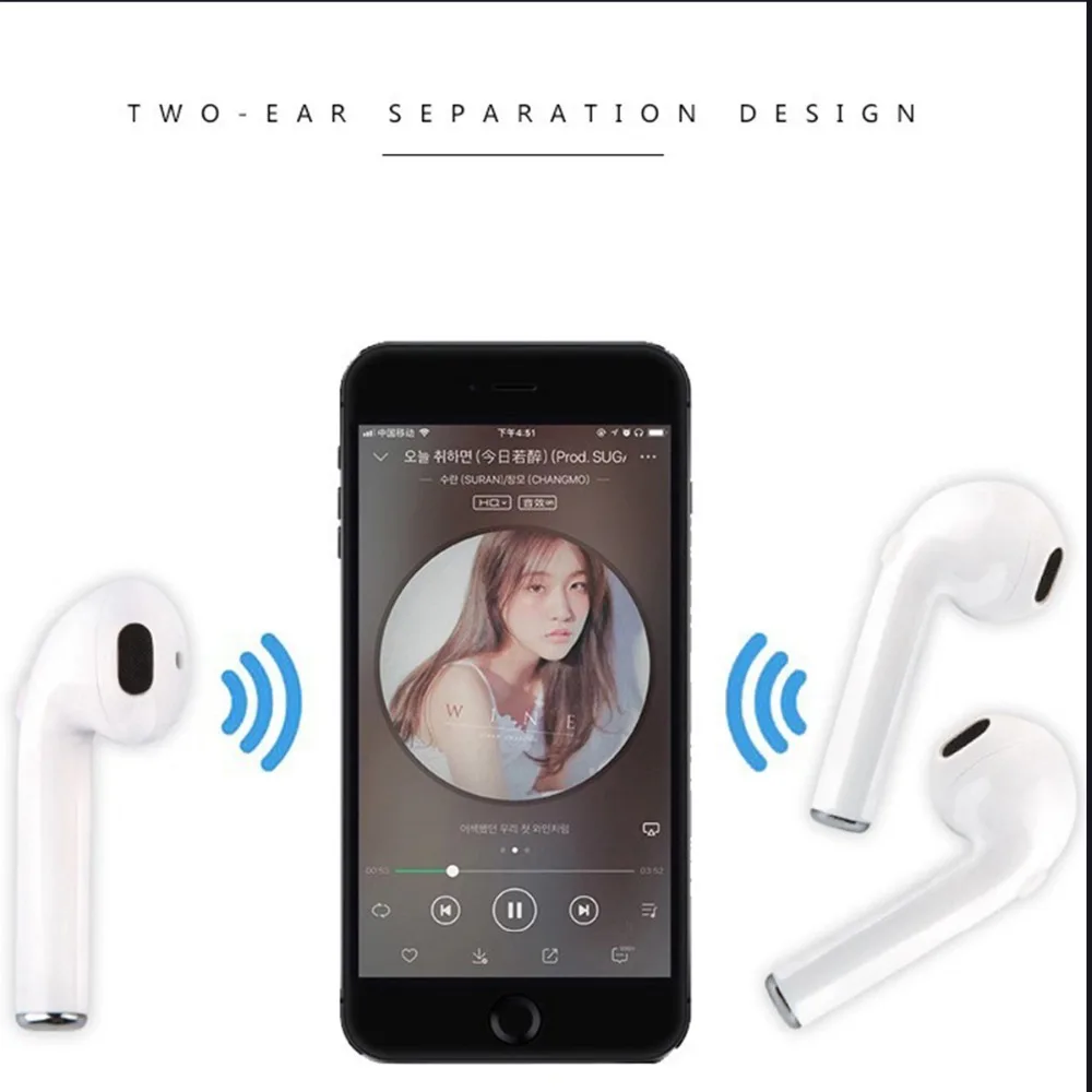I10 max Беспроводная гарнитура Bluetooth Pods наушники 4 2 бинауральные стерео TWS Магнитная