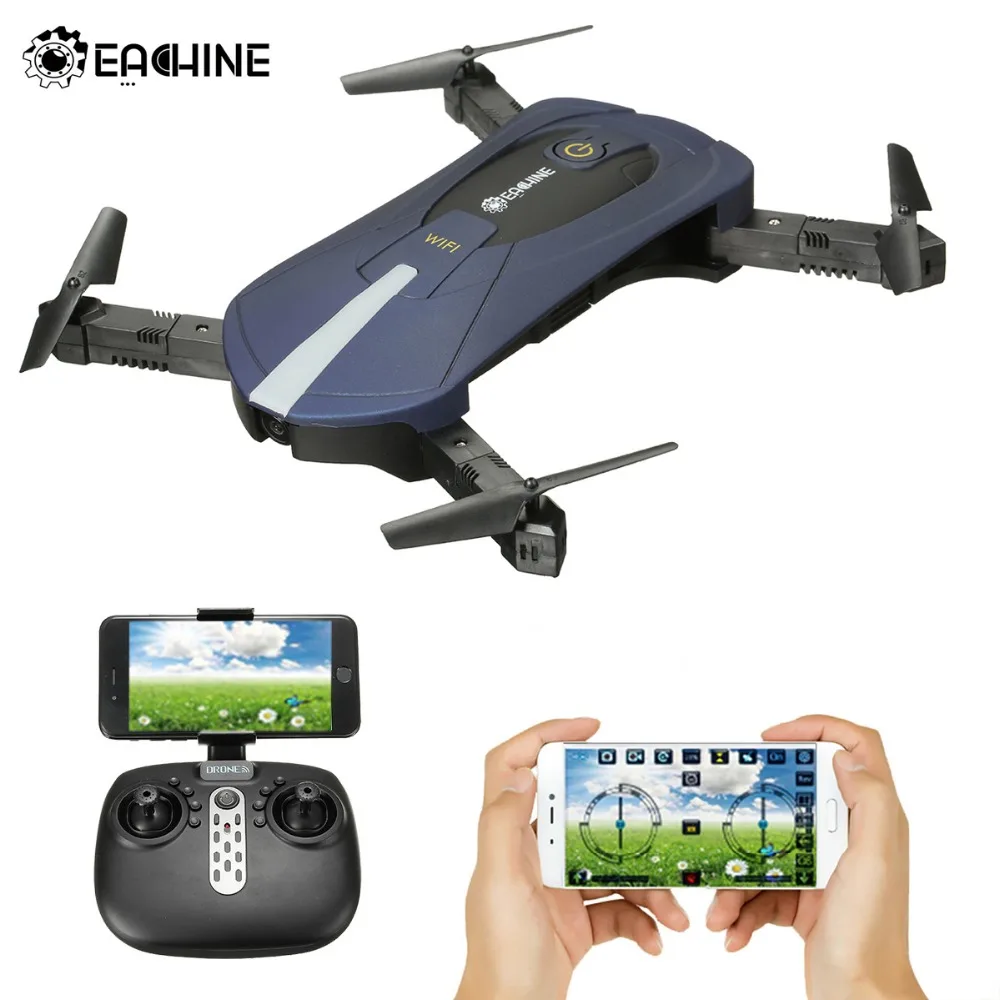 Eachine E52 WiFi FPV Дрон с режимом удержания высоты складной рычаг RC Квадрокоптер