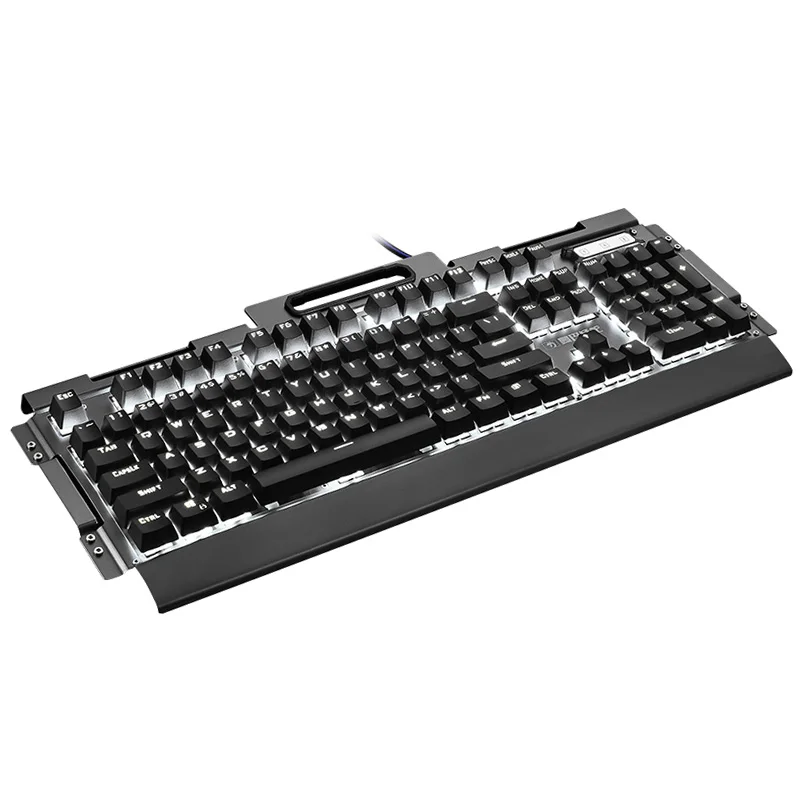 Mechanical Keyboard 104 keys Blue Switch Gaming Keyboards for Apple IBM PH Gateway Tablet Laptop Desktop computer USB | Компьютеры и