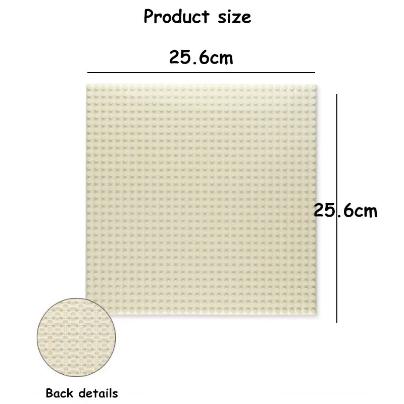 10 Colors 32*32 Dots High-Quality Double-sided Classic Baseplates Accessories DIY Building Blocks Bricks Base Plate for kid toys | Игрушки и