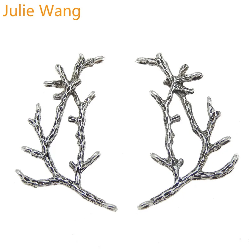 Подвесная подвеска Julia Wang 5 шт. из сплава в ретро стиле с серебряным покрытием