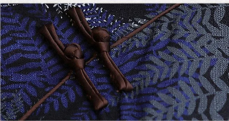Восточные винтажные Длинные Cheongsam современные хлопковые льняные Qi Pao женские китайское традиционное платье QiPao художественный стиль печати платья
