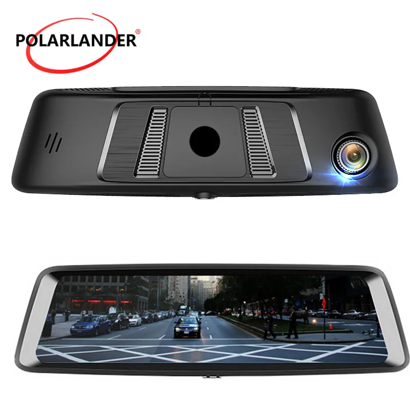 S9 10 &quotDVR gps 4G Android 1080 P Wi Fi Зеркало заднего вида Bluetooth Камера видео Drive Регистраторы