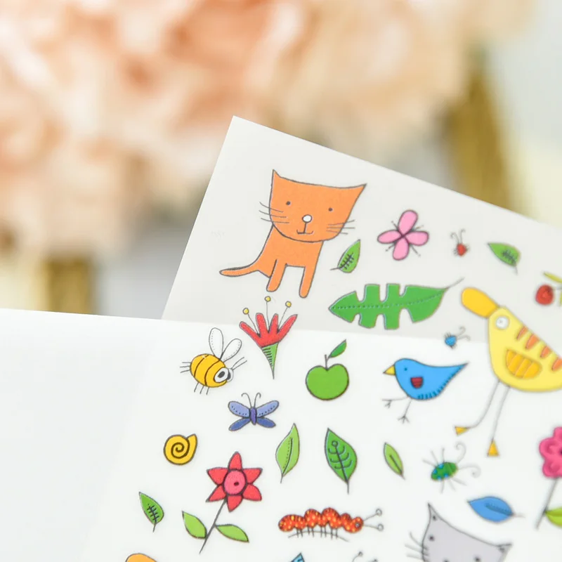 KSCRAFT мультфильм Животные потрите на Набор для Скрапбукинг DIY проектов/фотоальбом/карты/бумажник карты Высокое качество нейлоновый чехол заграничного паспорта ремесленных изделий