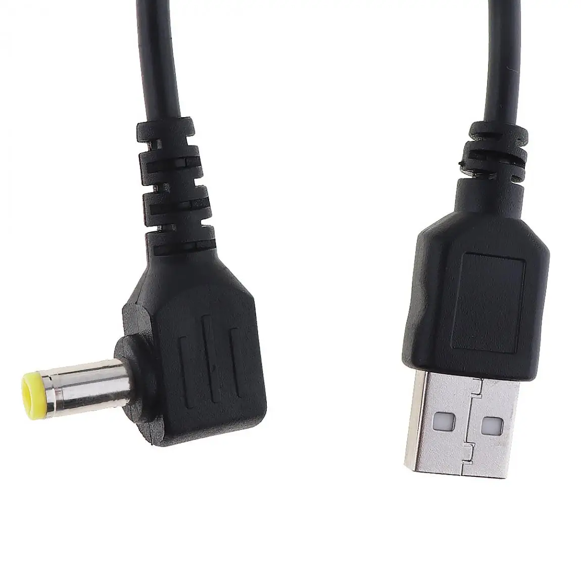 2 шт. 3A USB изогнутая головка с поворотным прямым заголовком DC кабель питания