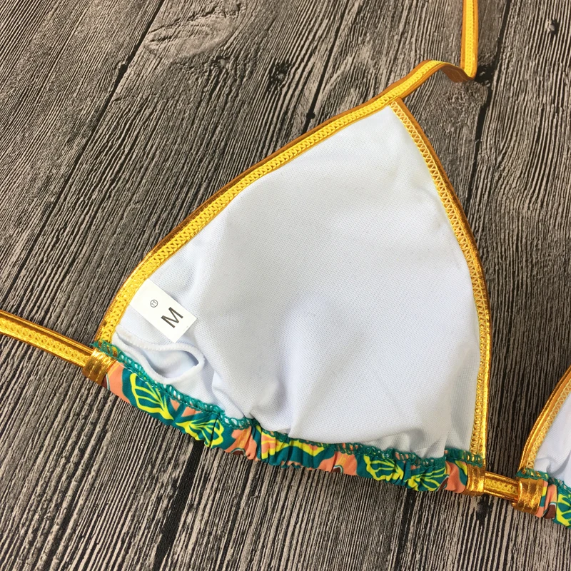 2017 сексуальное Бразильское бикини женский цветочный купальник одежда для