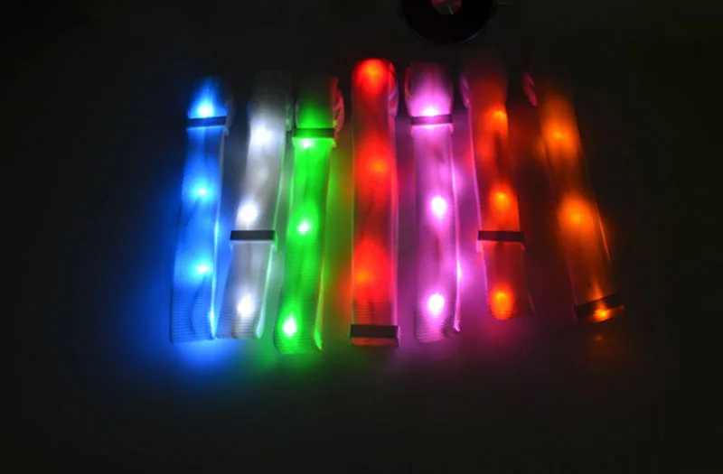 Цветной светодиодный браслет с голосовым управлением светящийся звук