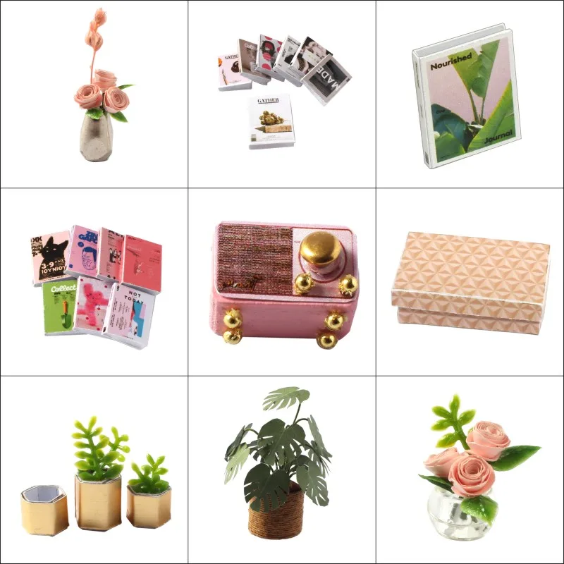 Cutebee кукольный дом мебель миниатюрный кукольный домик DIY миниатюрный дом комната коробка театр игрушки для детей DIY кукольный домик H17-1
