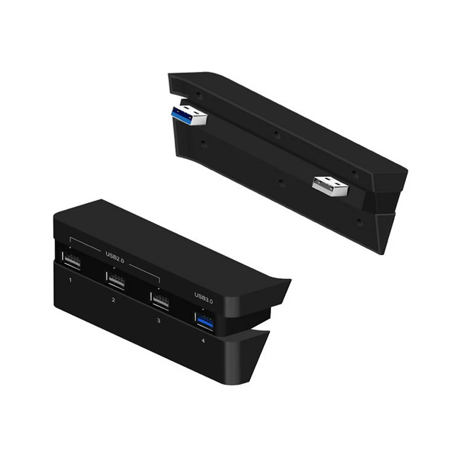 Usb хаб Сплиттер PS4 Slim 4 в 1 адаптер для Sony PlayStation Play Station PS аксессуары игровой