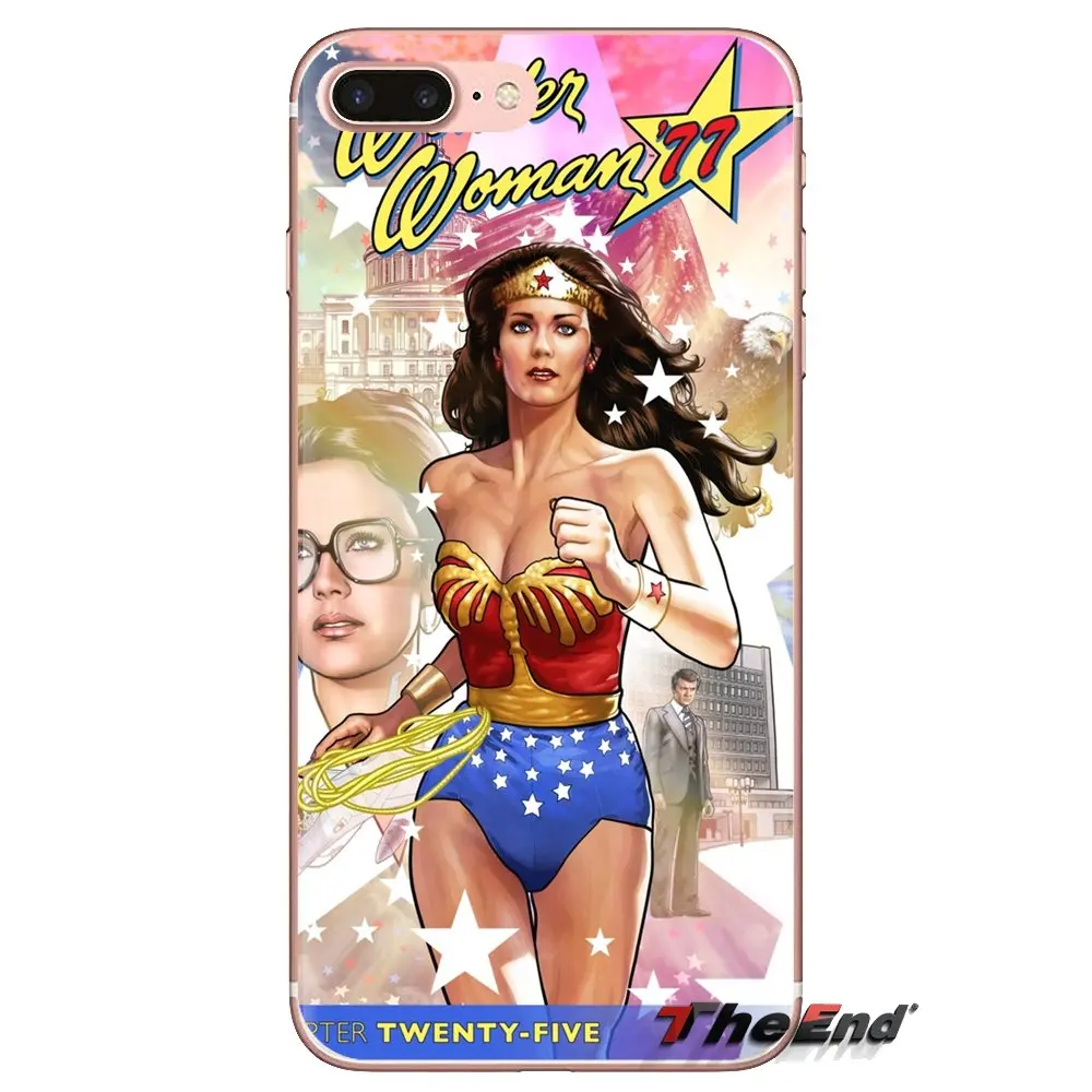 Для Samsung Galaxy A3 A5 A7 A9 A8 Star A6 Plus 2018 2015 2016 2017 мягкие прозрачные чехлы Чехлы Wonder Woman Сезон