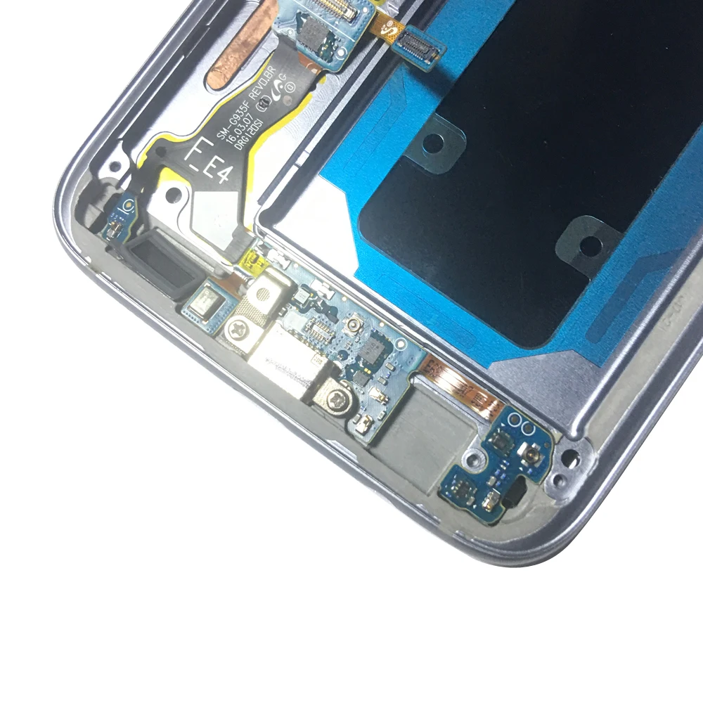 Супер AMOLED 5 ''для SAMSUNG Galaxy s7 edge G935 G935F ЖК-дисплей дигитайзер сенсорный экран с