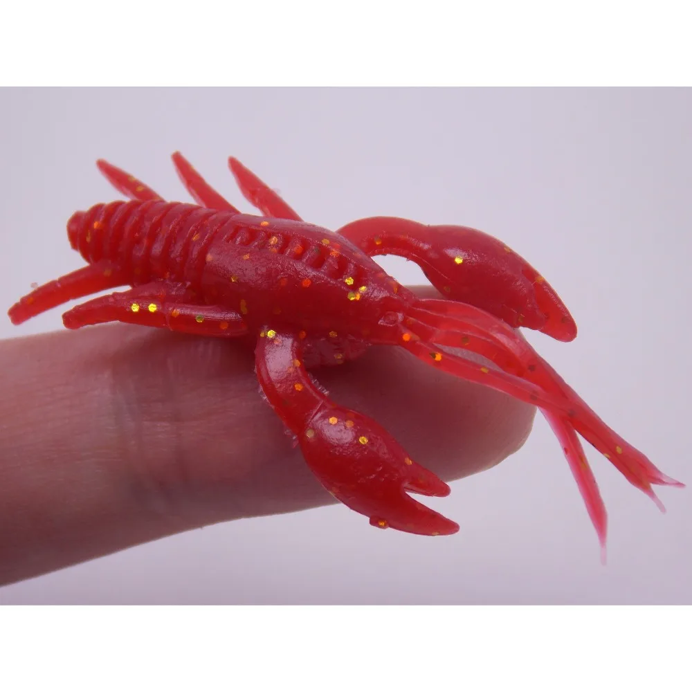 Плавающие мягкие маленькие медленно тонущие раки невесомые Texas Rig weedless