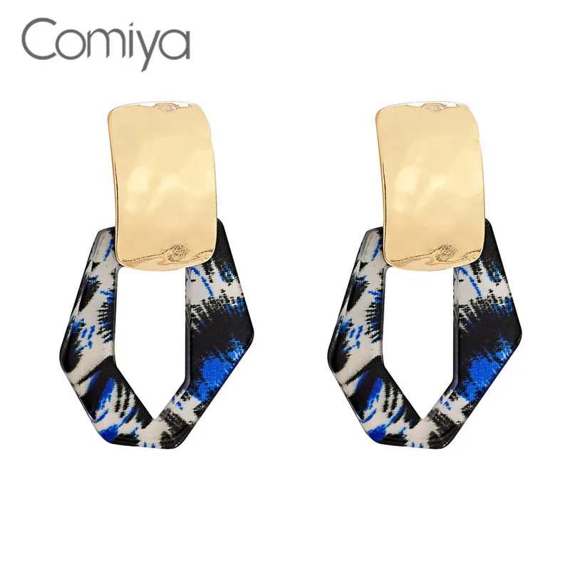 Необычные серьги Comiya из Индии цинковый сплав этнические длинные аксессуары в