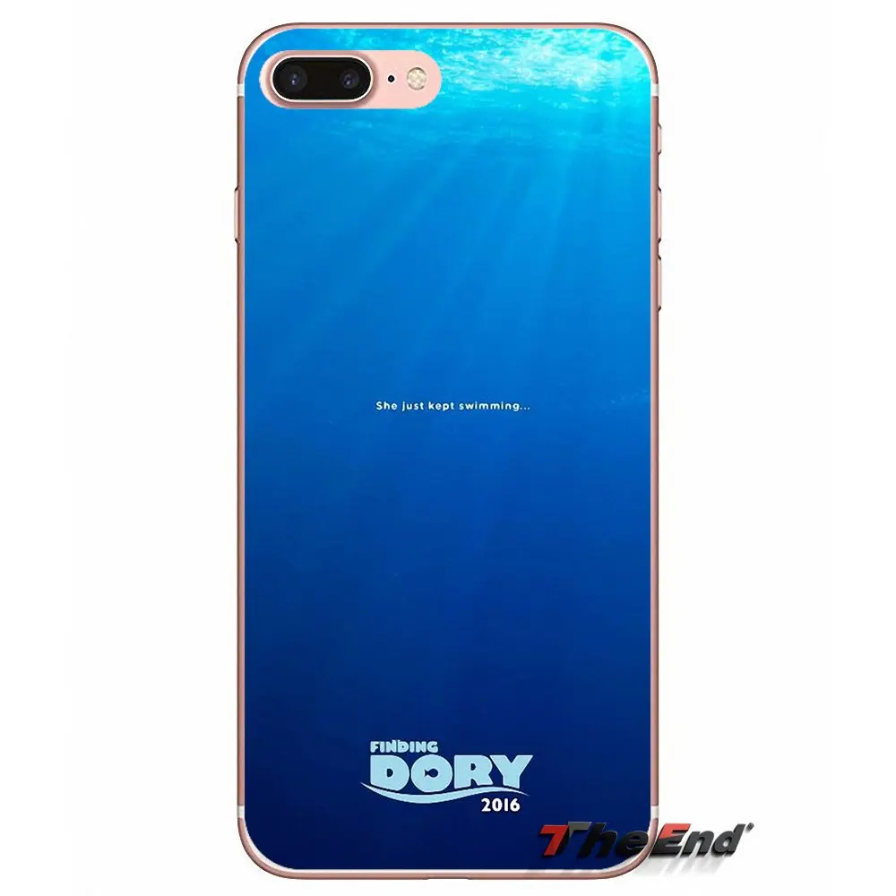 Чехол для мобильного телефона Finding Dory 2016 iPhone X 4 4S 5 5S 5C SE 6 6S 7 8 Plus Samsung Galaxy J1 J3 J5 J7 A3 A5