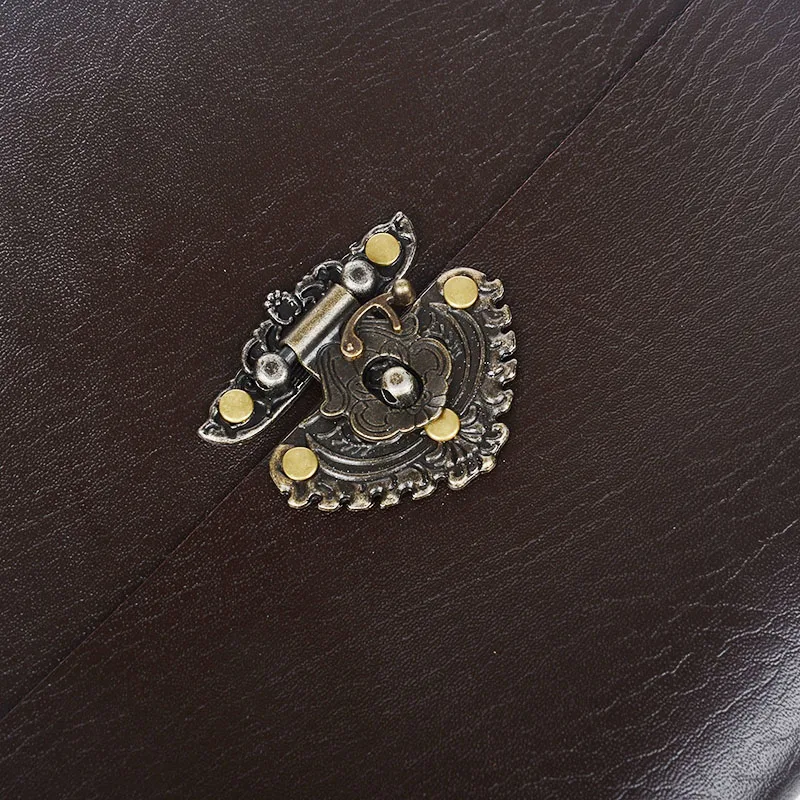 Ретро Винтаж искусственная кожа 30 черные бумажные листы карта свадьба DIY