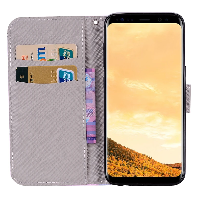 Чехол для Etui Samsung Galaxy S8 чехол из искусственной кожи с откидной крышкой чехлы