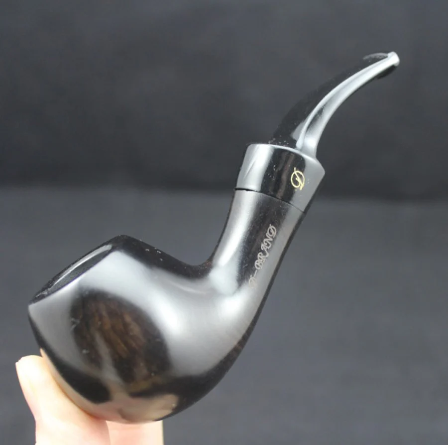 16 инструментов элегантная мужская трубка ручной работы из черного дерева для