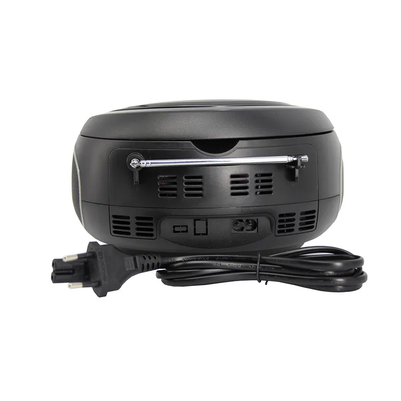 LONPOO Bluetooth CD плеер Бумбокс портативный CD плеер USB Бумбокс стерео сабвуфер динамик FM радио AUX Наушники бумбокс