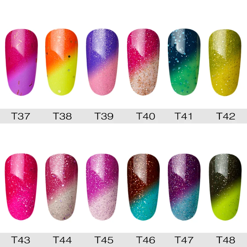 NAILWIND 7 мл хамелеон изменяющийся от температуры УФ гель лак для ногтей замочить