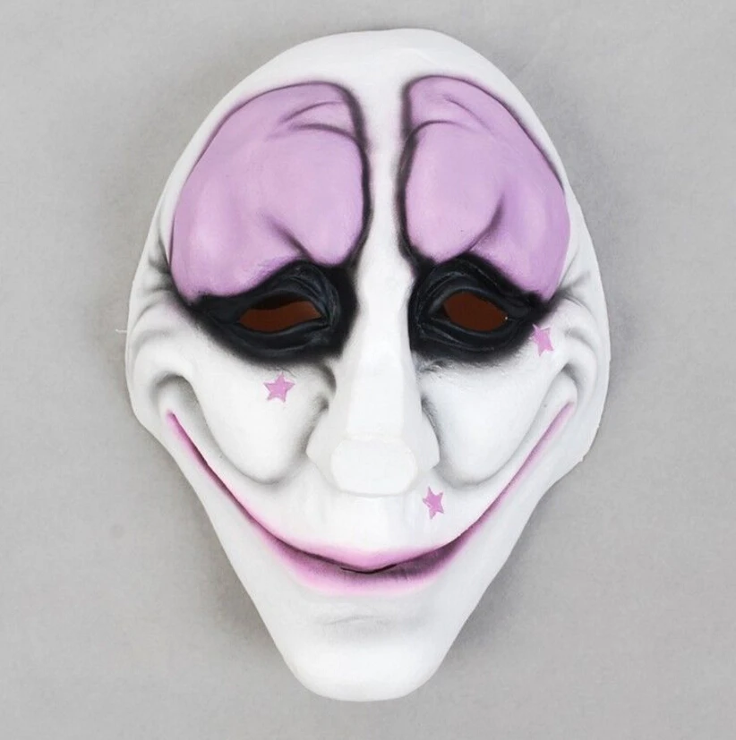 PAYDAY 2 маска для косплея Heist Wolf /Chains/Hoxton Masks клоун лицо шлем страшные маски на