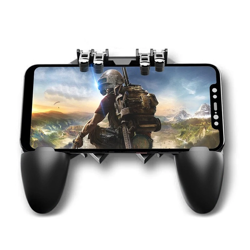 PUBG Mobile PUBG контроллер все-в-одном геймпады для PUBG геймпады IOS Android шесть 6 пальцев операционные высокочувствительные геймпады