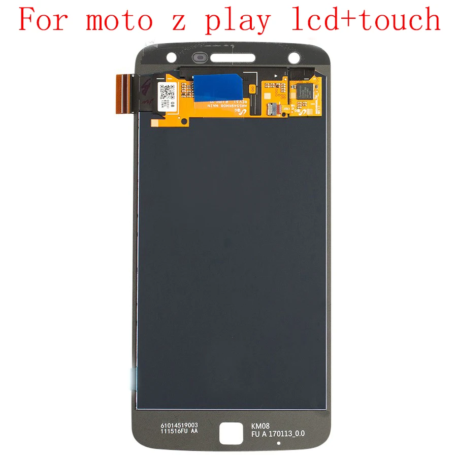 JPFix для Motorola Z Play XT1635 ЖК дисплей кодирующий преобразователь сенсорного экрана в сборе запасные части|Экраны