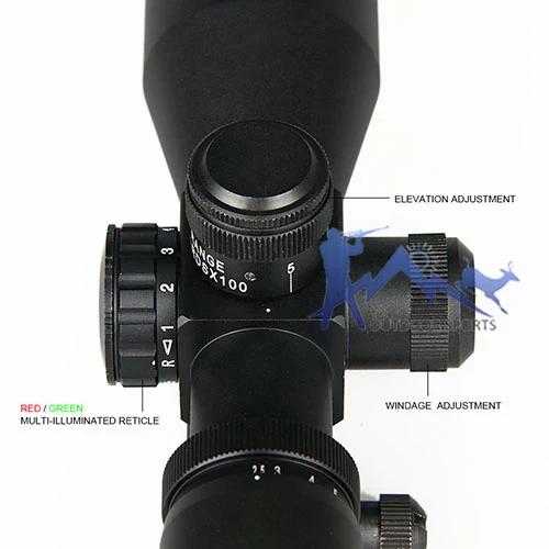 PPT Hot Sale 2.5-10*40L Rifle Scope For Hunting Shooting CL1-0003 | Спорт и развлечения