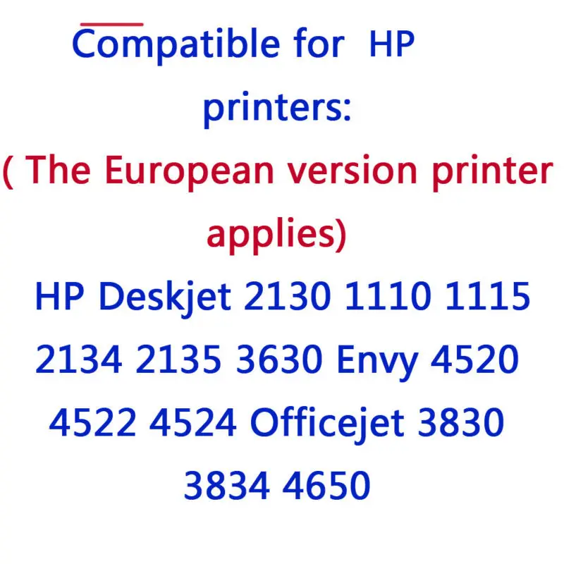Совместимый чернильный картридж HP302 XL для HP302XL 302 HP ENVY 4520 4521 4522 4523 4524 чернила