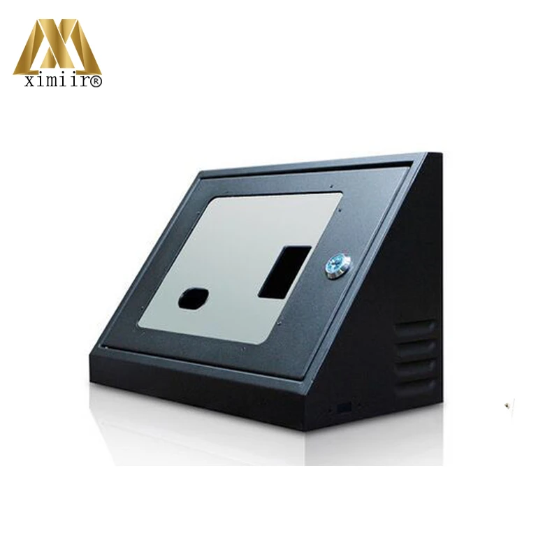 

New model Iface702/iface502/iface302 face time attendance metal protect box protect cover with key no include machine