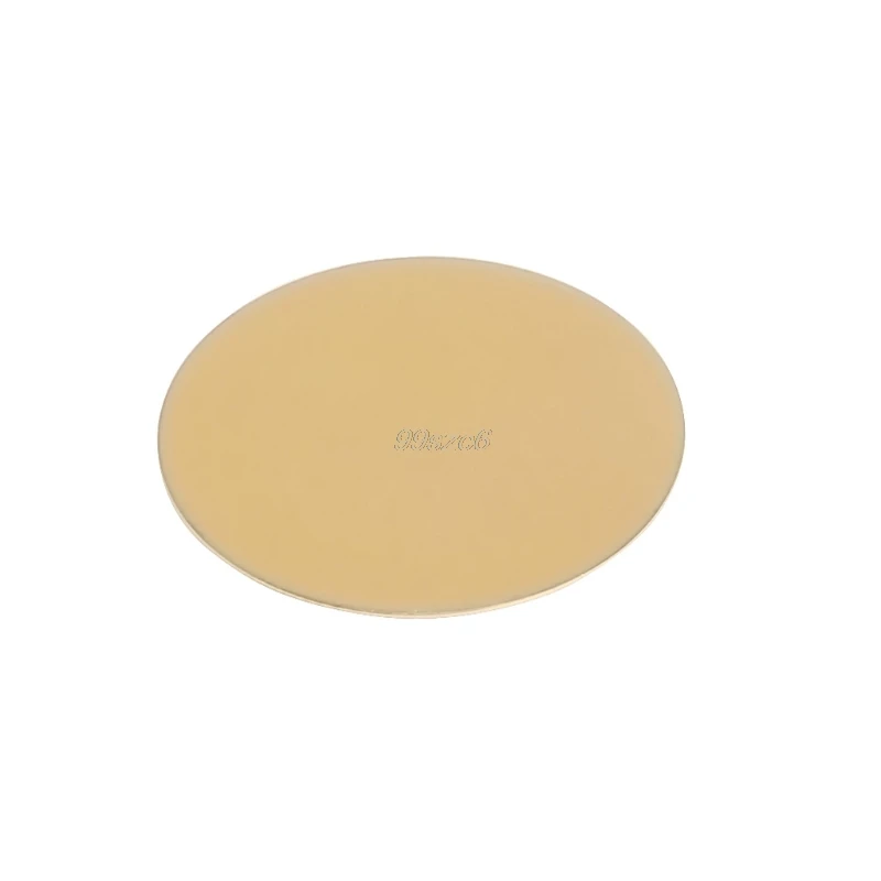 Овальная зеркальная металлическая пластина для магнитного автомобильного