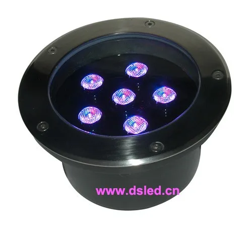 

good quality,High power outdoor 18W RGB LED Spotlight,RGB LED recessed light,DS-11C-D180-18W-RGB,6*3W RGB 3in1,24V DC