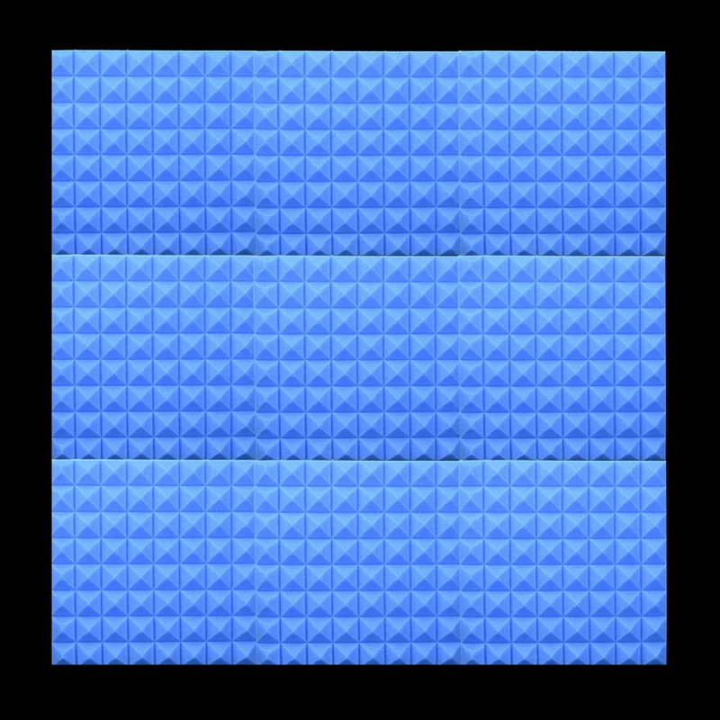 5 шт. 50x50x5 см Звукопоглощающая клиновая плитка бар KTV стены шумоизоляция губка звукоизоляция пена Студия Акустическая