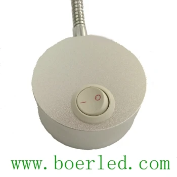 Гибкий светодиодный светильник для чтения изголовья кровати 2 Вт | Лампы и