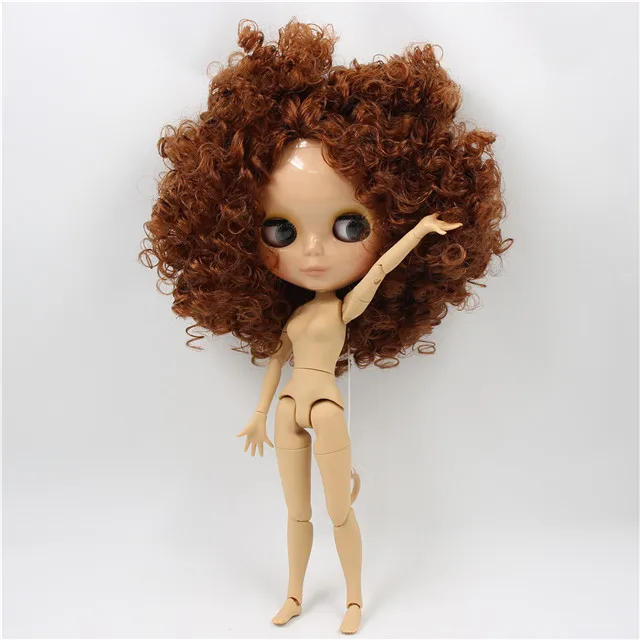 tan skin Фабрика Блит кукла 1/6 bjd супер черный тон кожи darkest ультра кожи коричневый волосы тела 1/6 30 см 280BLQE965 - Цвет: tan skin