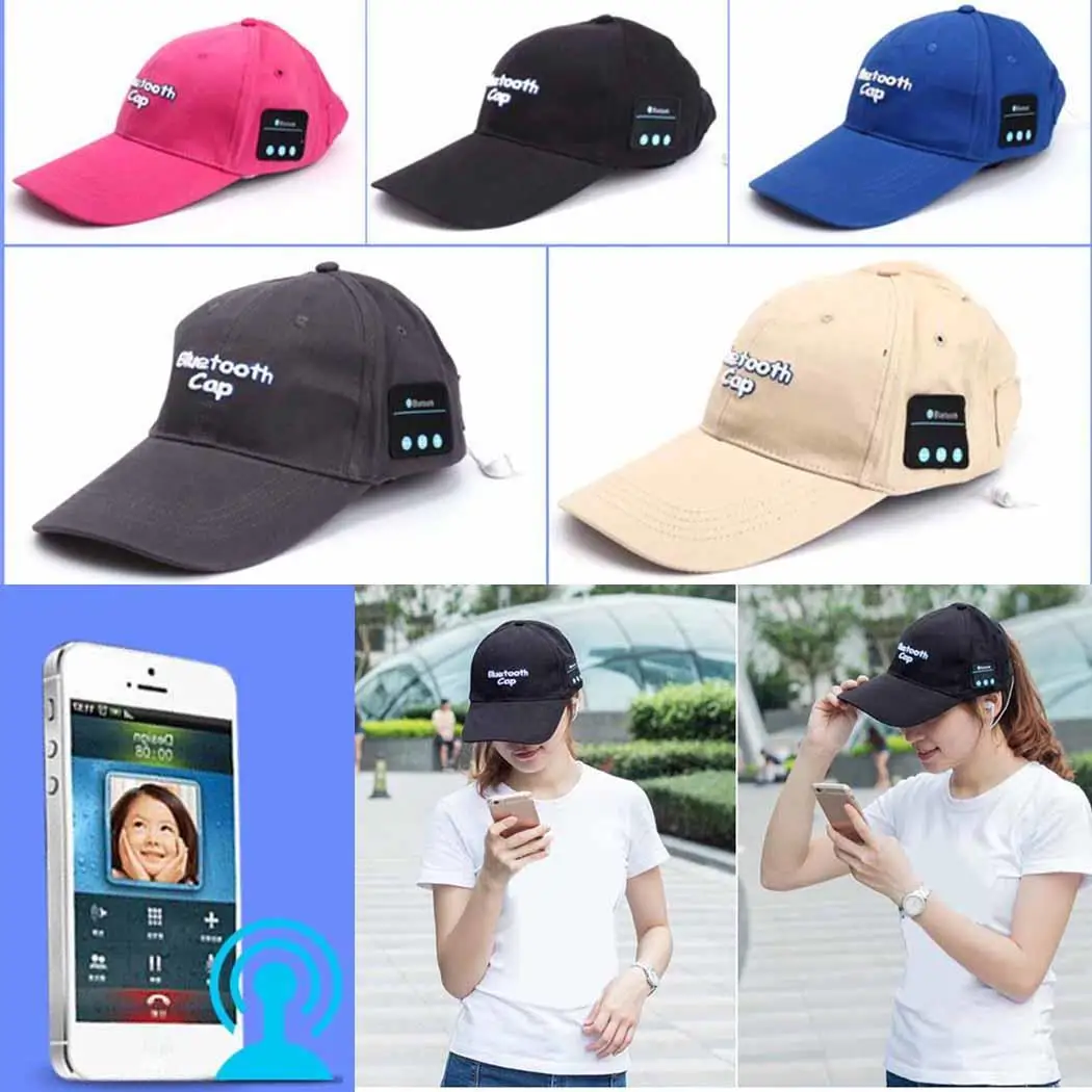 Унисекс Bluetooth гарнитура вызов музыка стерео бейсбольная линия данных +