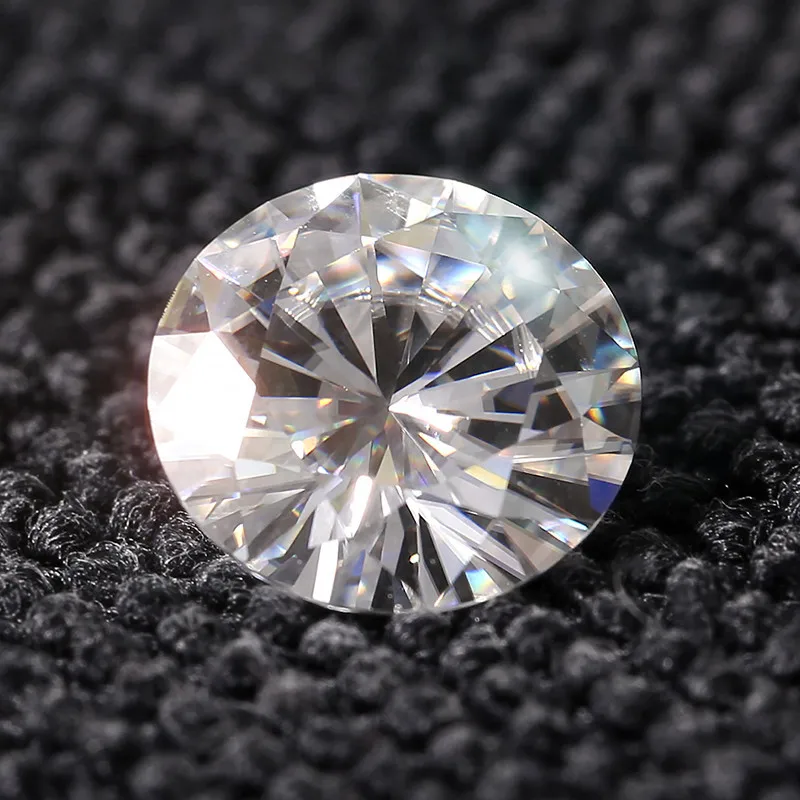 Цена оптовой продажи 0.5ct 5 мм f Цвет круглой огранки Лаборатория Grown свободные