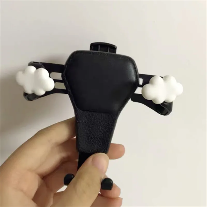 Автомобильный кронштейн для телефона белый гравитационный мобильный креативное