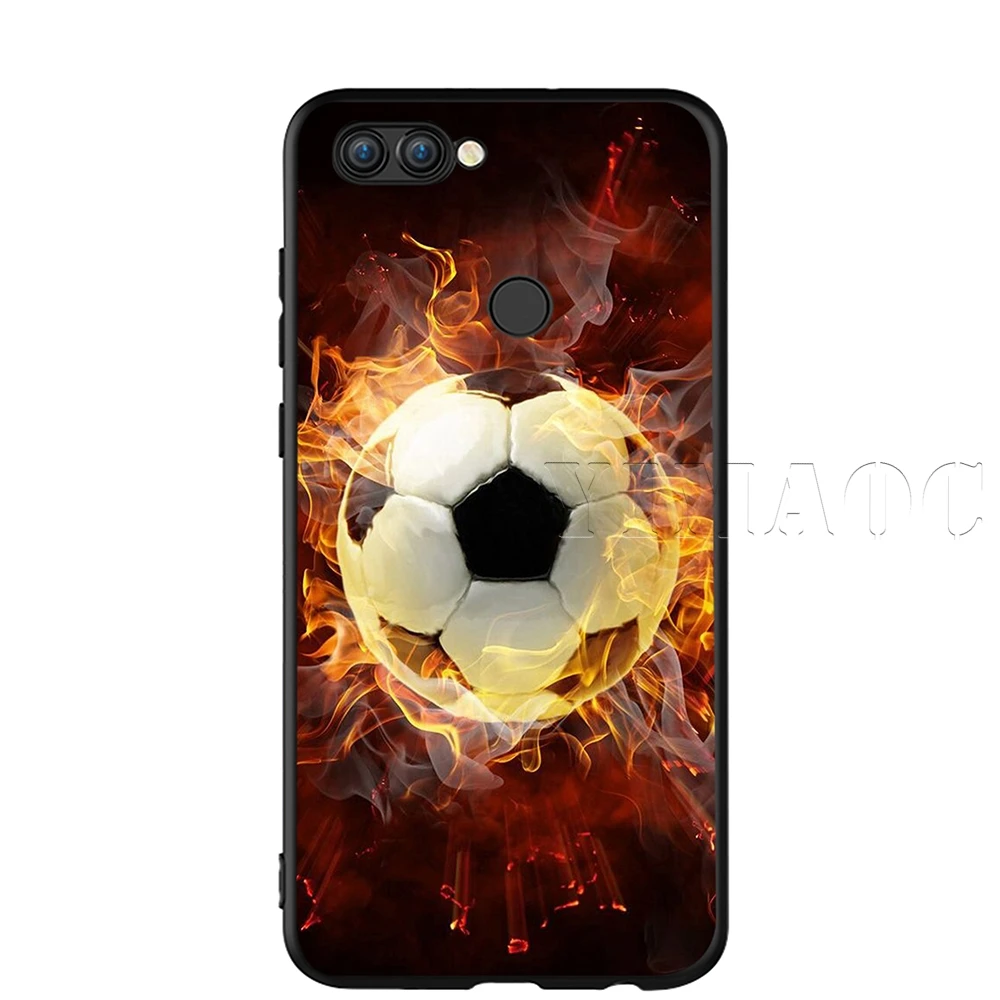 5 Силиконовый чехол YIMAOC Fire football для huawei mate 10 P8 P9 P10 P20 Lite Pro P Y7 Y9 Smart Mini - Цвет: 5