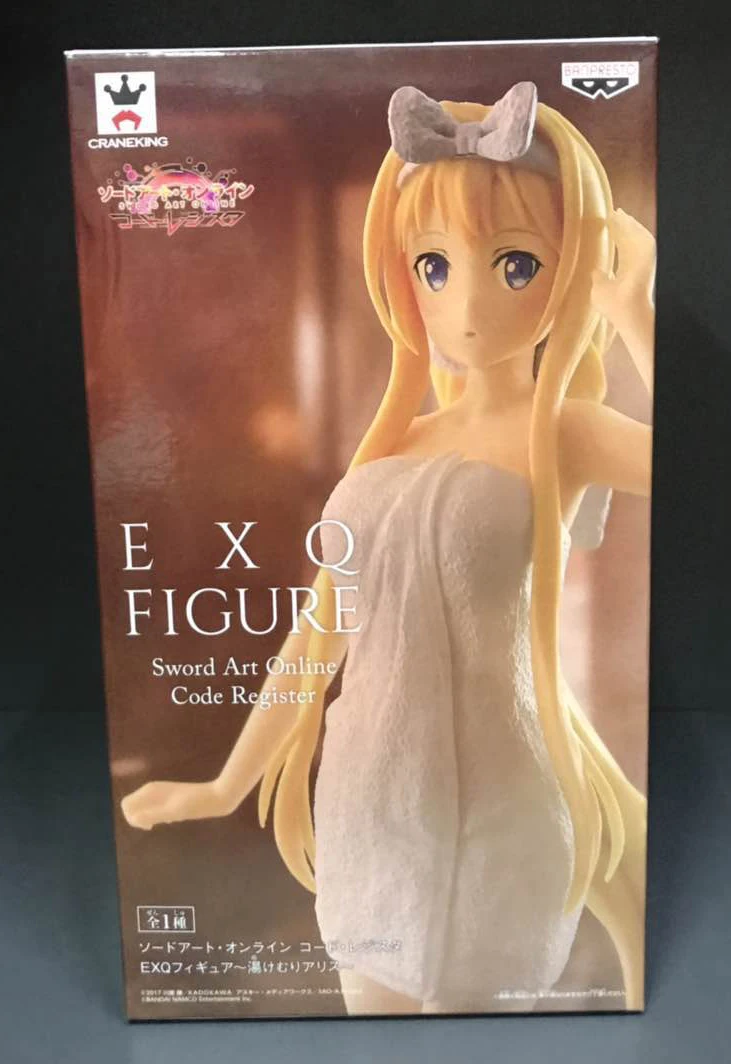 PrettyAngel подлинный Banpresto EXQ Меч Art Online: кодовый регистр коллекции Yukemuri Alice|Игровые