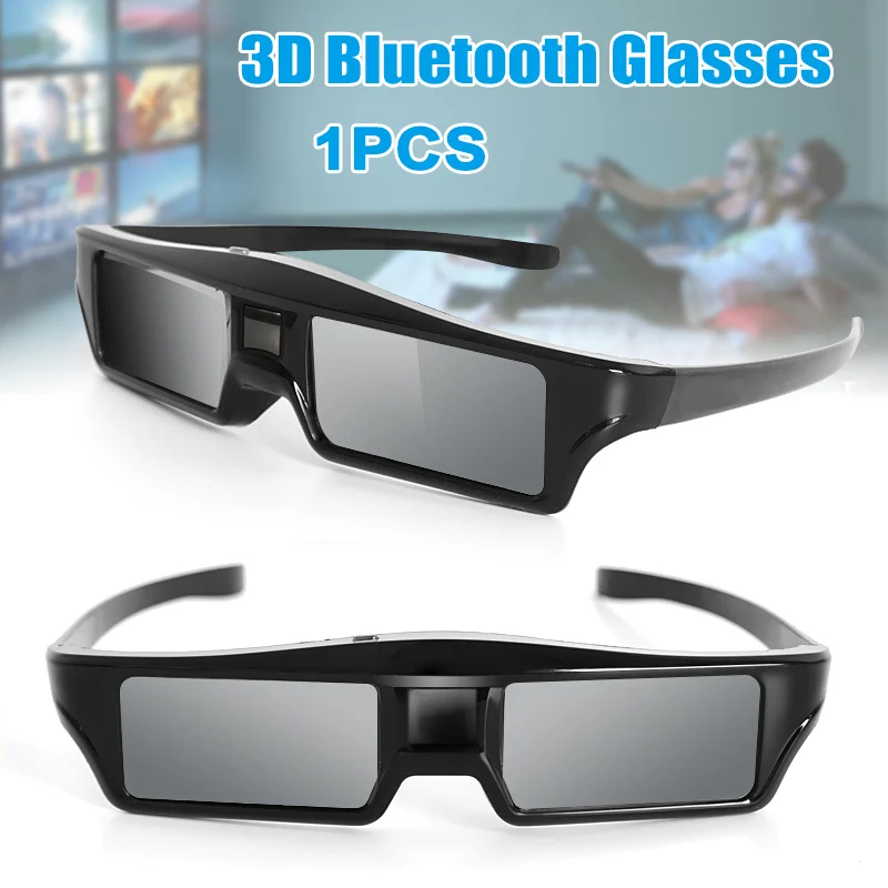 Горячие 3D Bluetooth активные очки затвора для Epson Sony Samsung Panasonic TV BUS66 