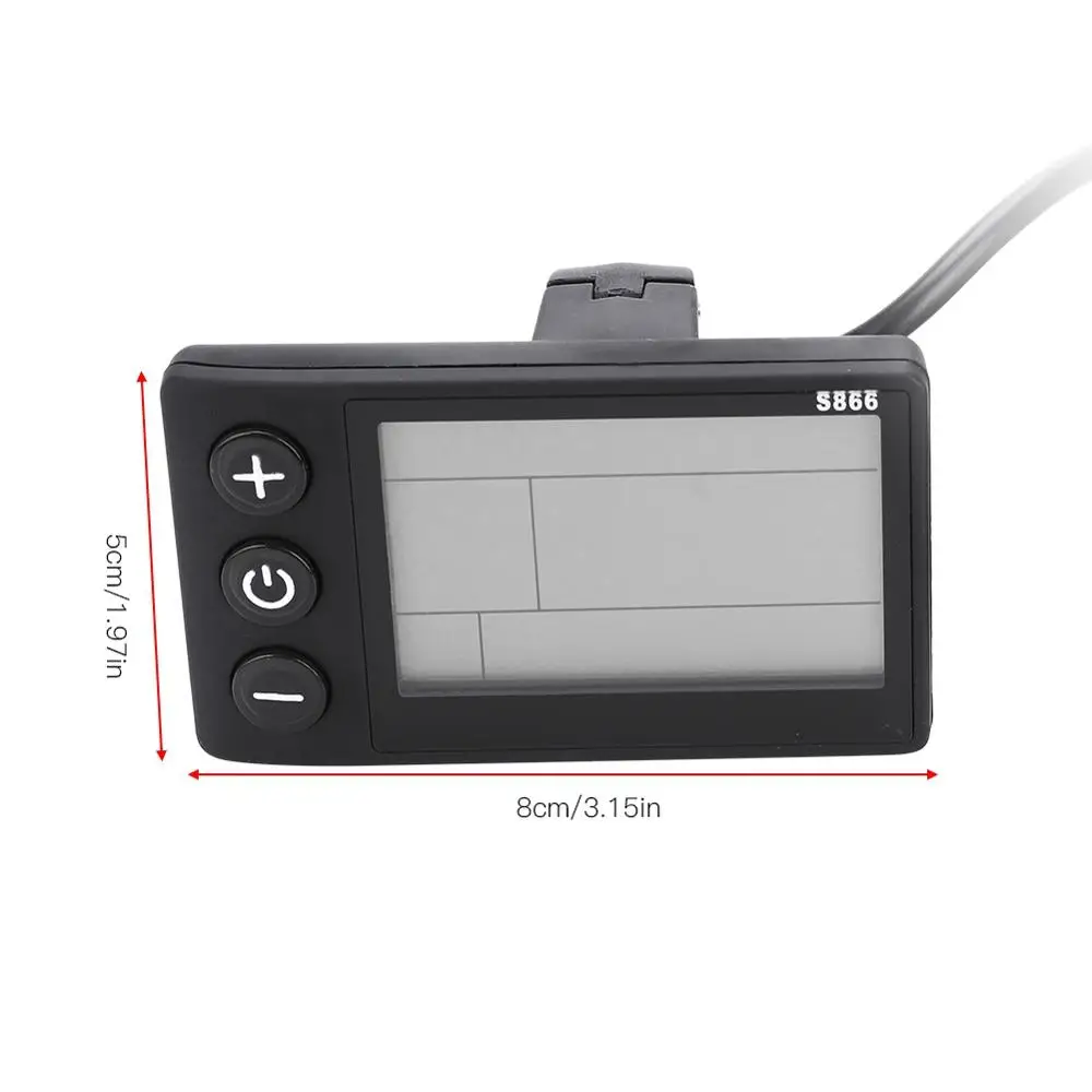 Электрические велосипеды 24 в 36 48 интеллектуальный KT LCD 3 дисплей ebike ЖК