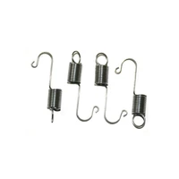 20pcs display spring tension springs with hook zinc plated spring steel 304 stainlessnew wholesale