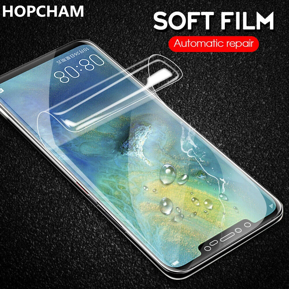 3D полное покрытие мягкая ПЭТ Защитная пленка для Huawei P30 P20 Pro Защита экрана P9 P10 Plus